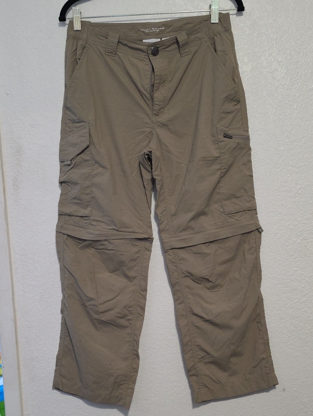 Columbia Men's Convertible Cargo Pants - Khaki